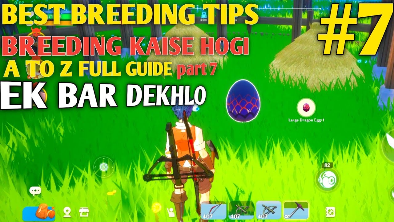 MIRAIBO GO ! BREEDING FARM & DRAGON EGG FULL GUIDE FROM BASIC | PALWORLD | HINDI | EP #7