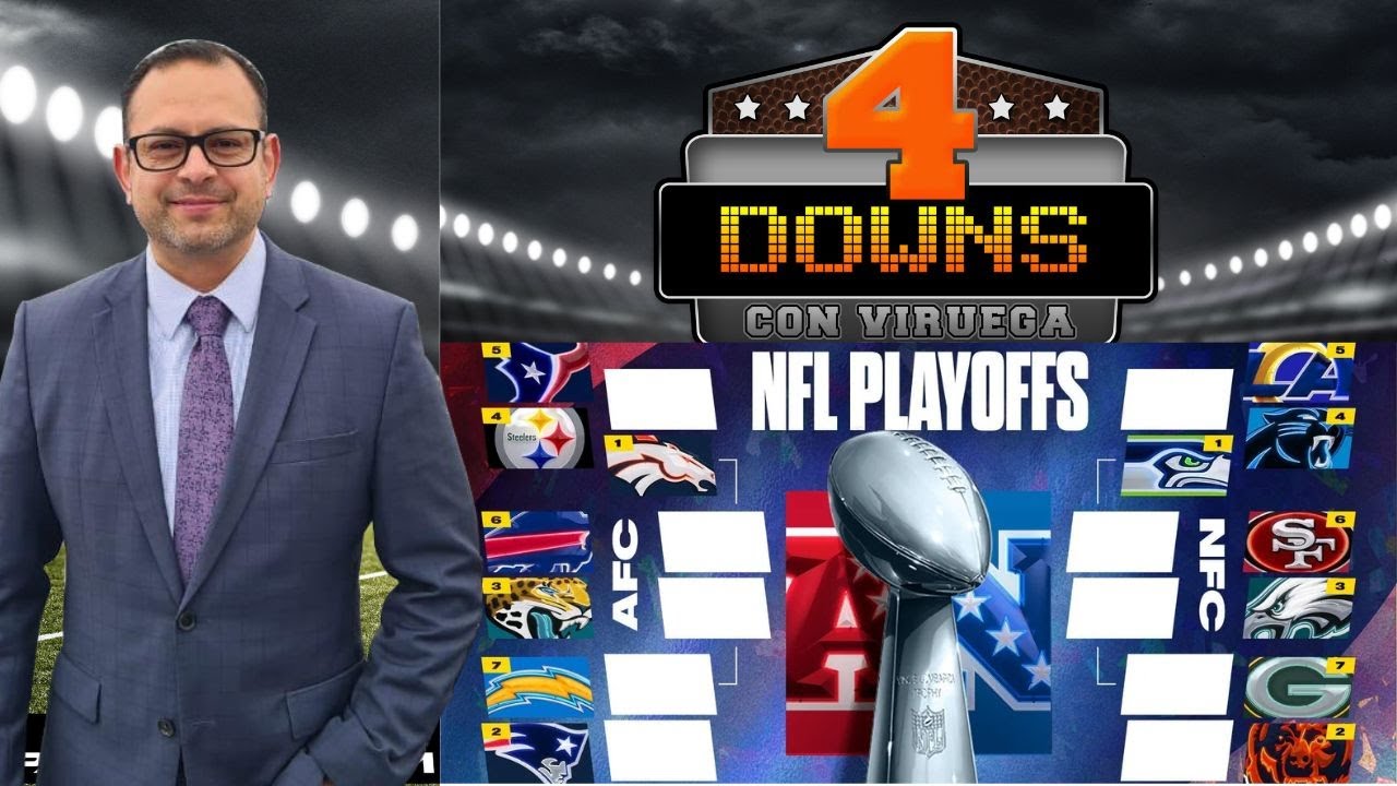 #4DownsConViruega Listos #NFLPlayoffs #NFL @PabloViruega