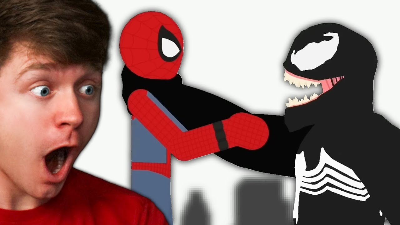 SPIDERMAN vs VENOM the MOVIE! (Stick Figure Animation)