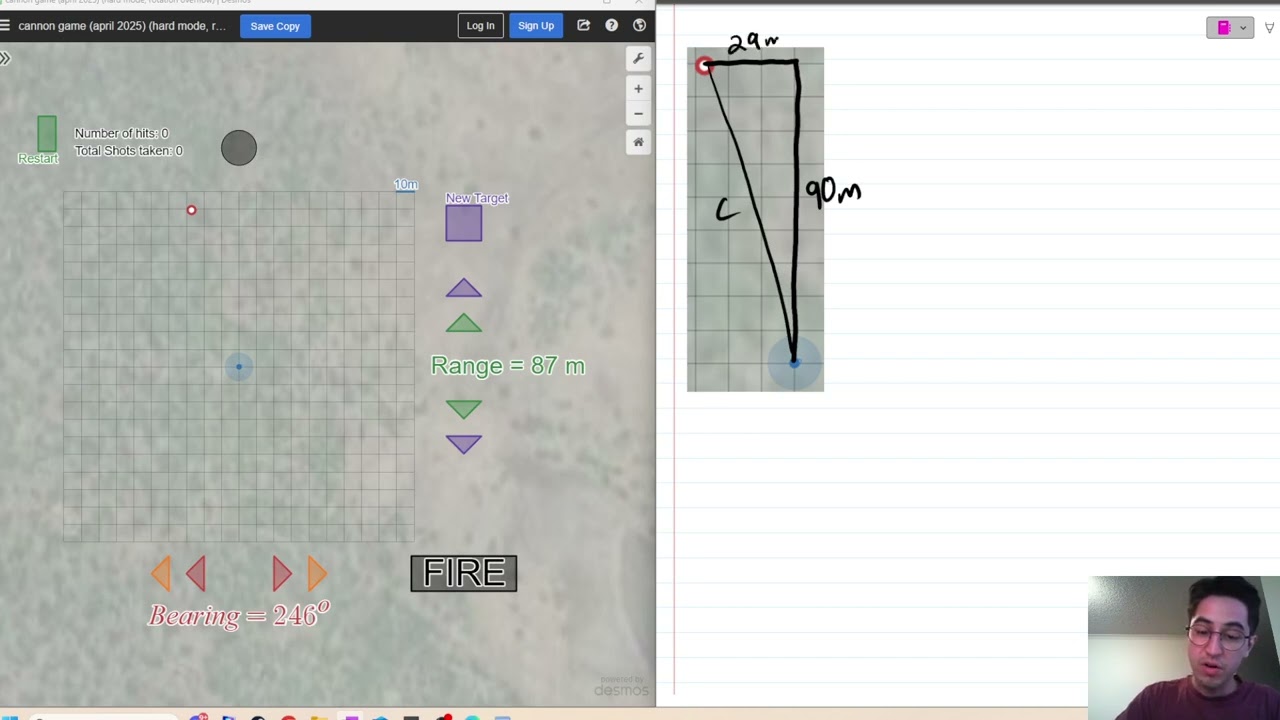 Pythagoras and Trigonometry - Playing a Game