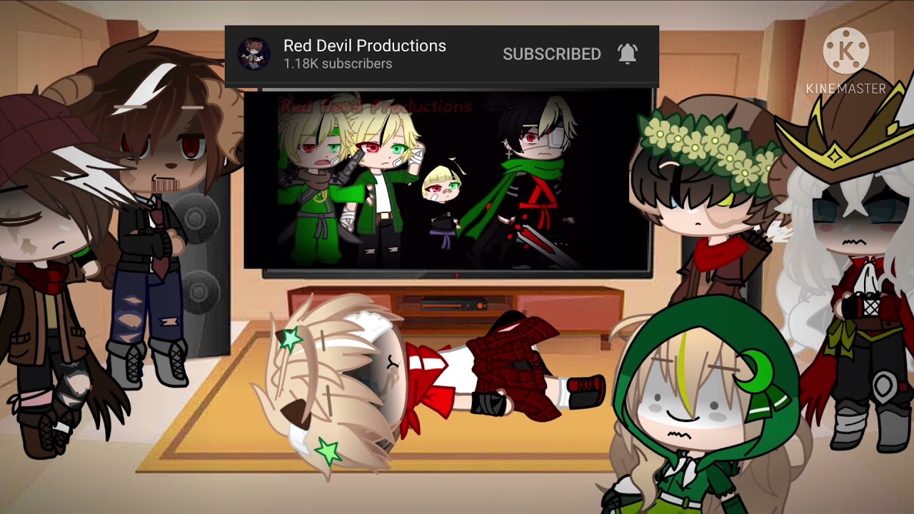 Mcyt react to dream as Lloyd // mcyt x ninjago // part 1