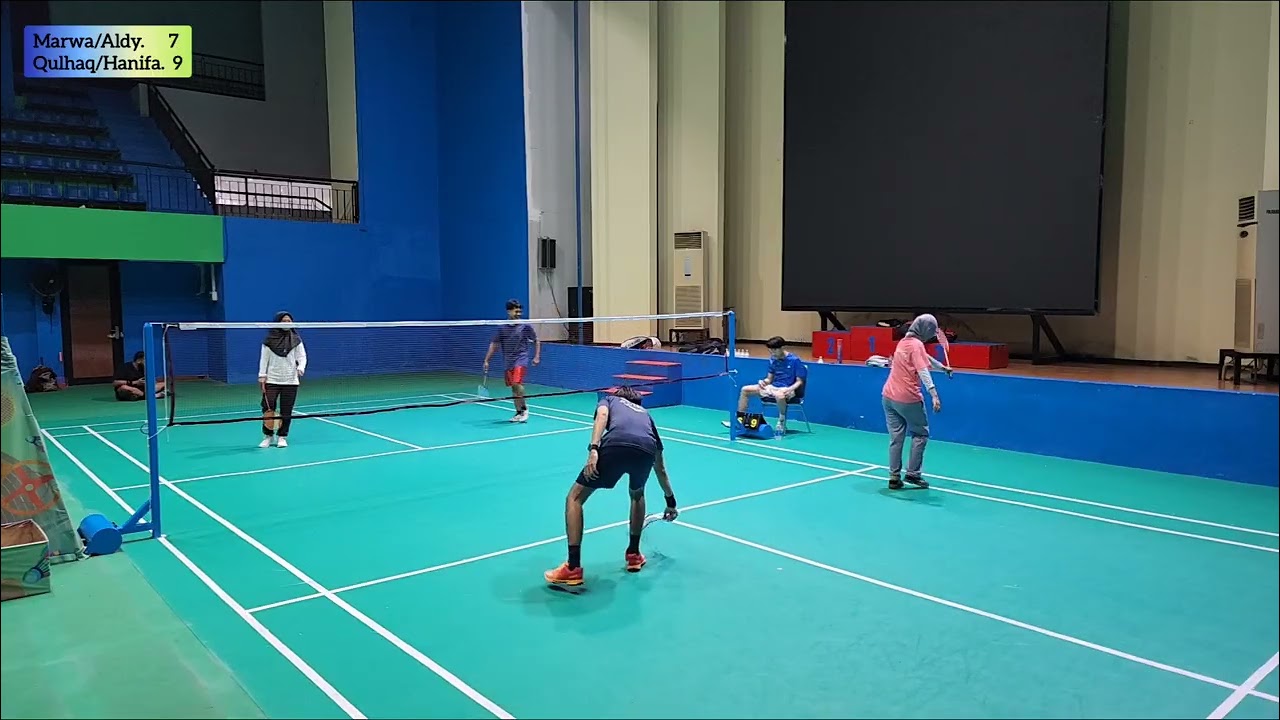[FAMILY SESI 33] Ganda Campuran: Marwa & Aldy vs Qulhaq & Hanifa | Lapangan Poltekkes Tidung