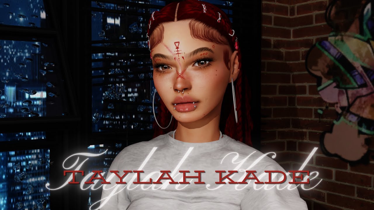 ♡ Sims 4 CAS | Taylah Kade + CC Folder &' Sim Download