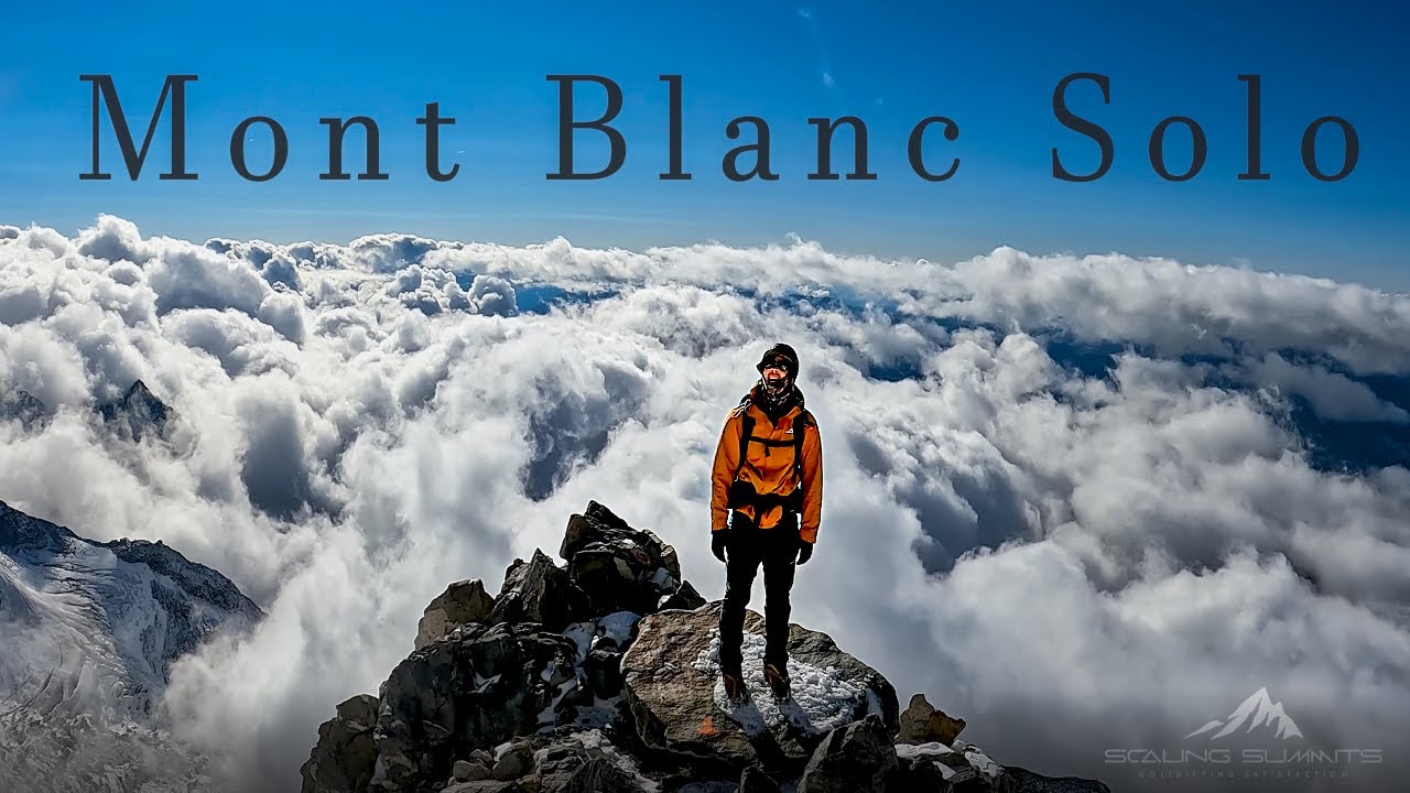 Mont Blanc Solo | Summiting Western Europe's Highest Peak 4810m | September 2022
