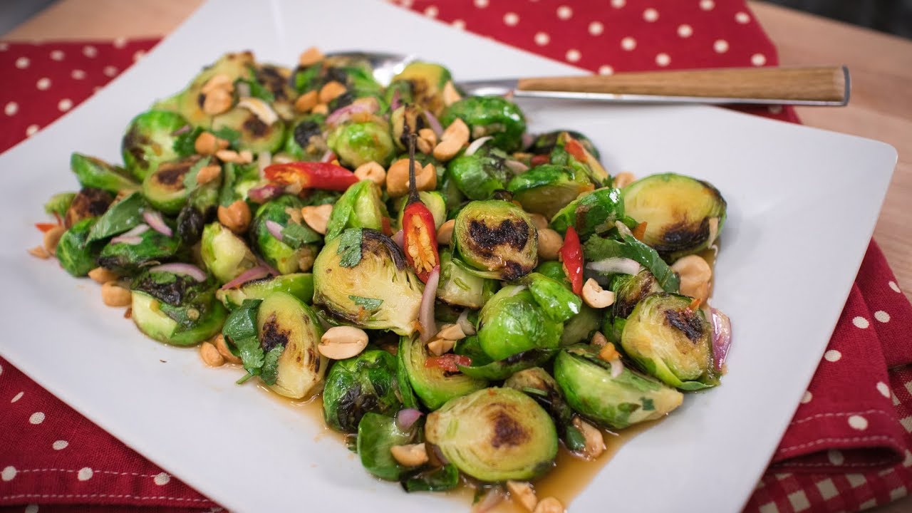 Brussels Sprouts Thai-Style for the Holidays!