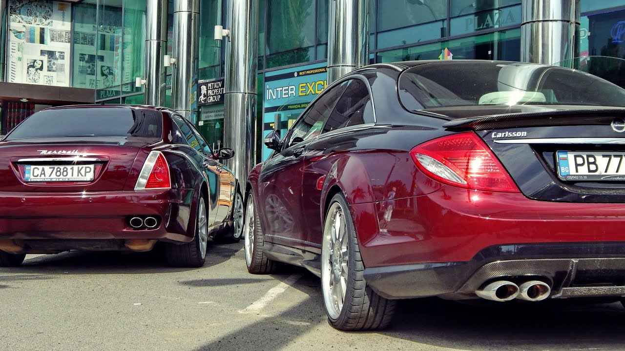 Carlsson CK 50 RS Eau Rouge and Maserati Quattroporte