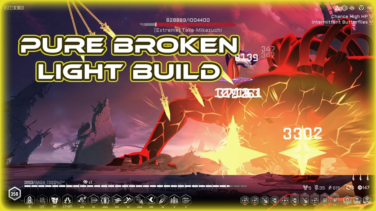 Infinite Light Spear Build Guide | Blazblue Entropy Effect X