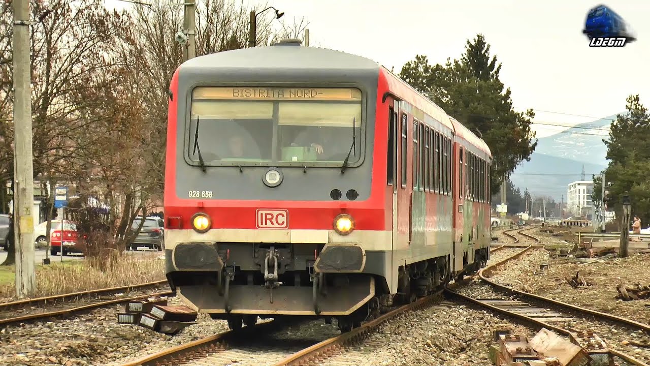 Trenul Regio R10623 Bistrița Bârgăului-Bistrița Nord Sosește la Destinație - 31 Ianuarie 2026