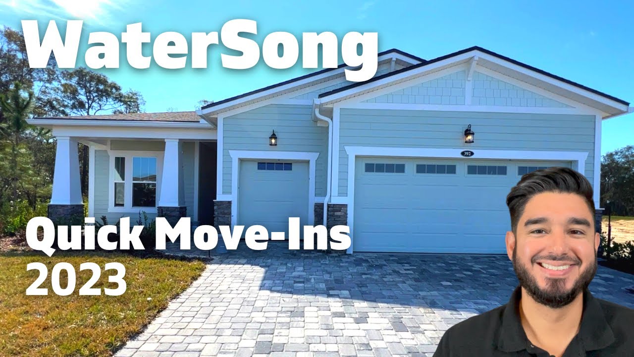 WaterSong Homes for Sale | New Homes Tour | St. Johns, FL