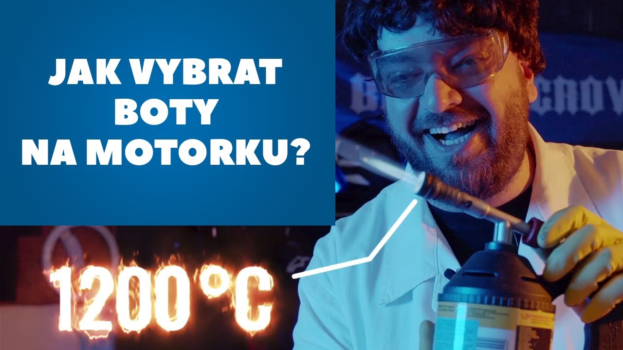 Jak vybrat boty na motorku?