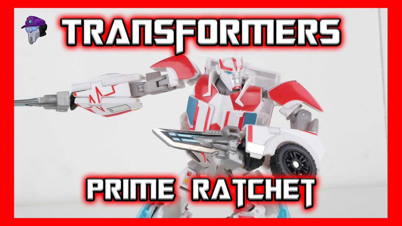 KOOWAHHH! | #transformers Prime RiD Deluxe Class Autobot Ratchet Video Review (w/Reprolabels)