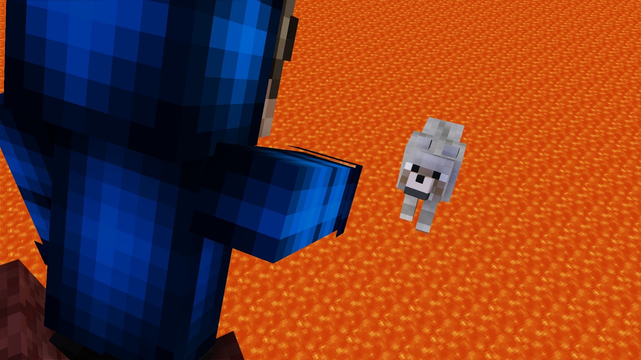 Я втратив свого пса в Minecraft…