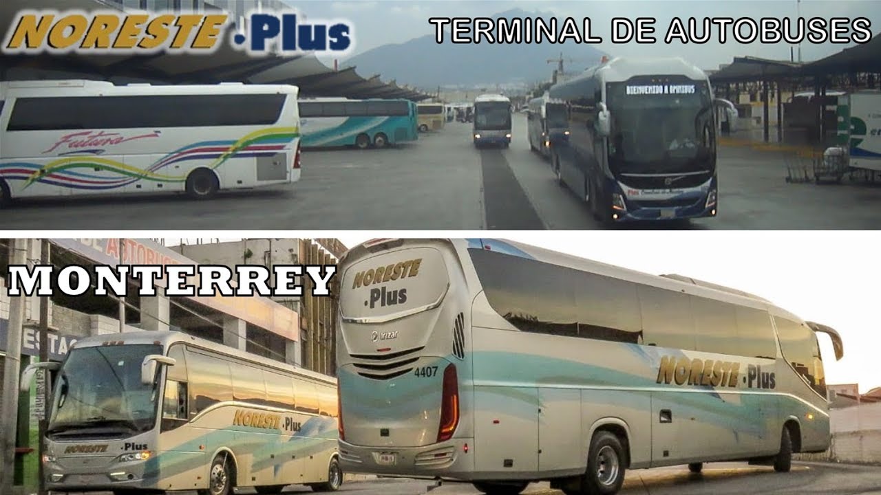 Saliendo de la Terminal de Autobuses de Monterrey