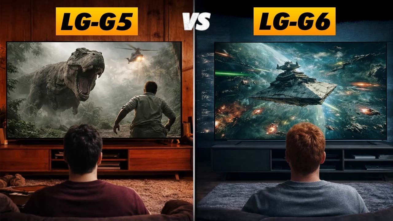 LG G6 против LG G5 OLED &ndash; Не покупайте, не посмотрев это!