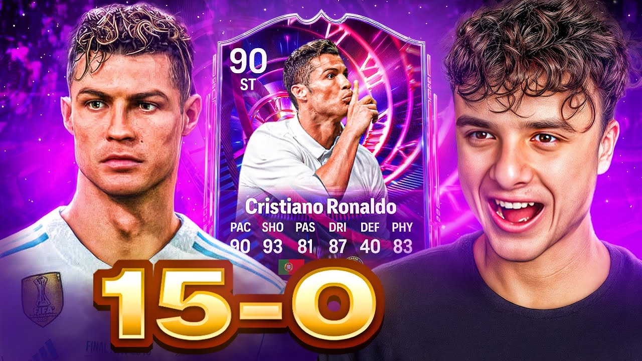 15-0 w FUT CHAMPS po RONALDO 90 🔥 TIME WARP ⌛ FC26: ULTIMATE TEAM