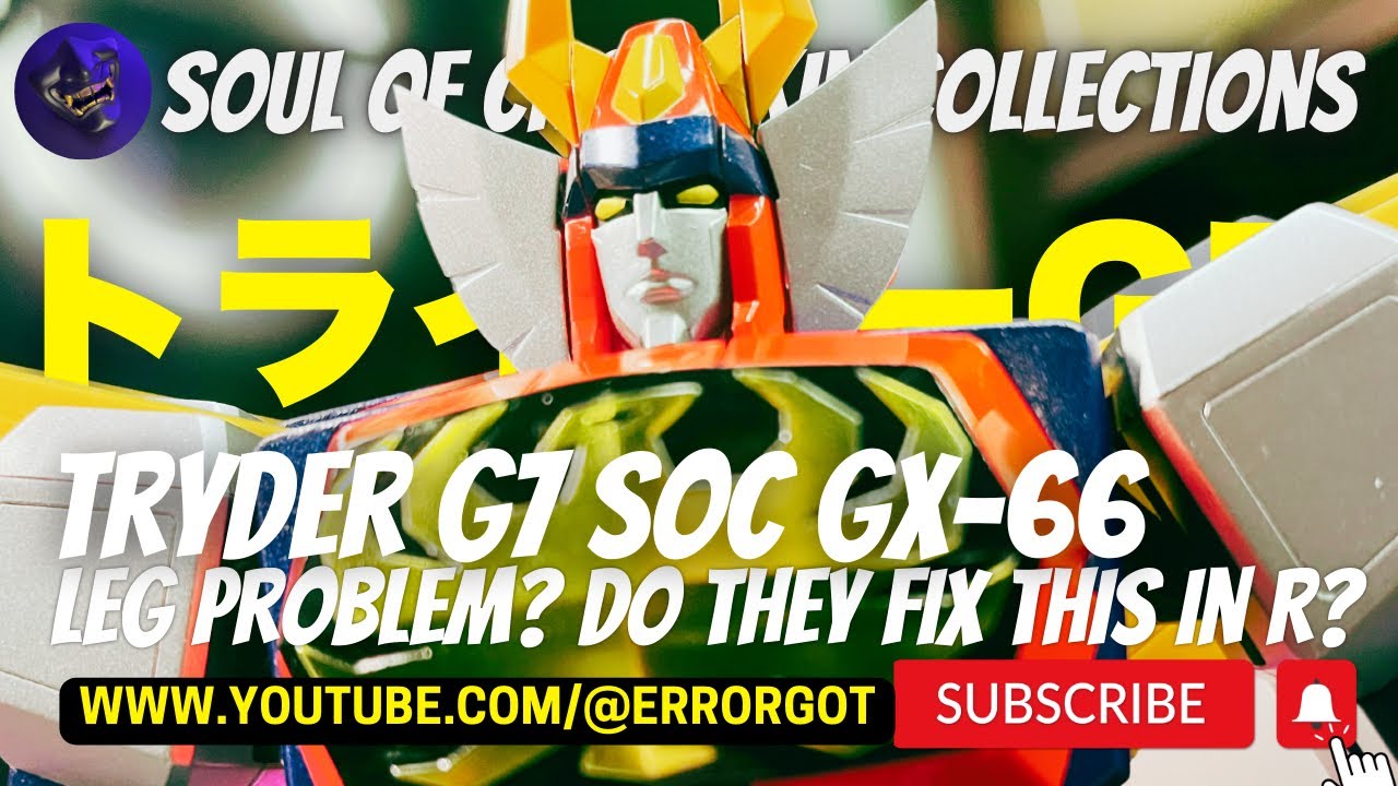 SOC GX-66 Tryder G7, Overall is Cool, but Do you also have this problem ? #soulofchogokin #gokin