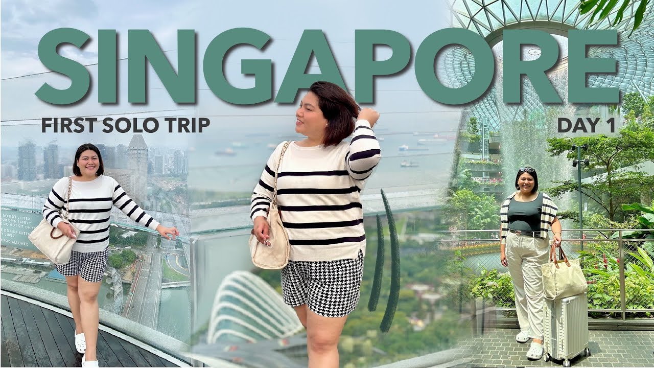 SINGAPORE 🇸🇬 Day 1: first solo trip PH✈️SG , hostel experience, marina bay sands, cny 2024