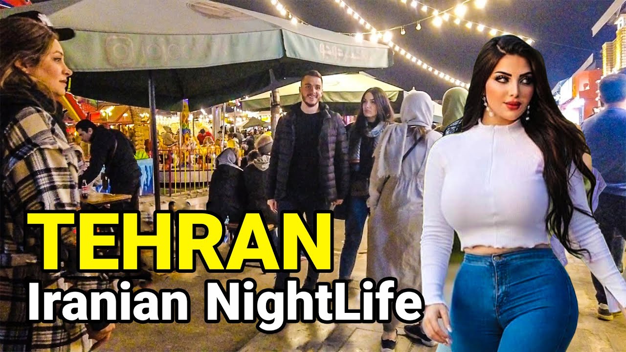 IRAN 2023 🇮🇷  Iranian NightLife In Tehran 2023 Walking Vlog ایران