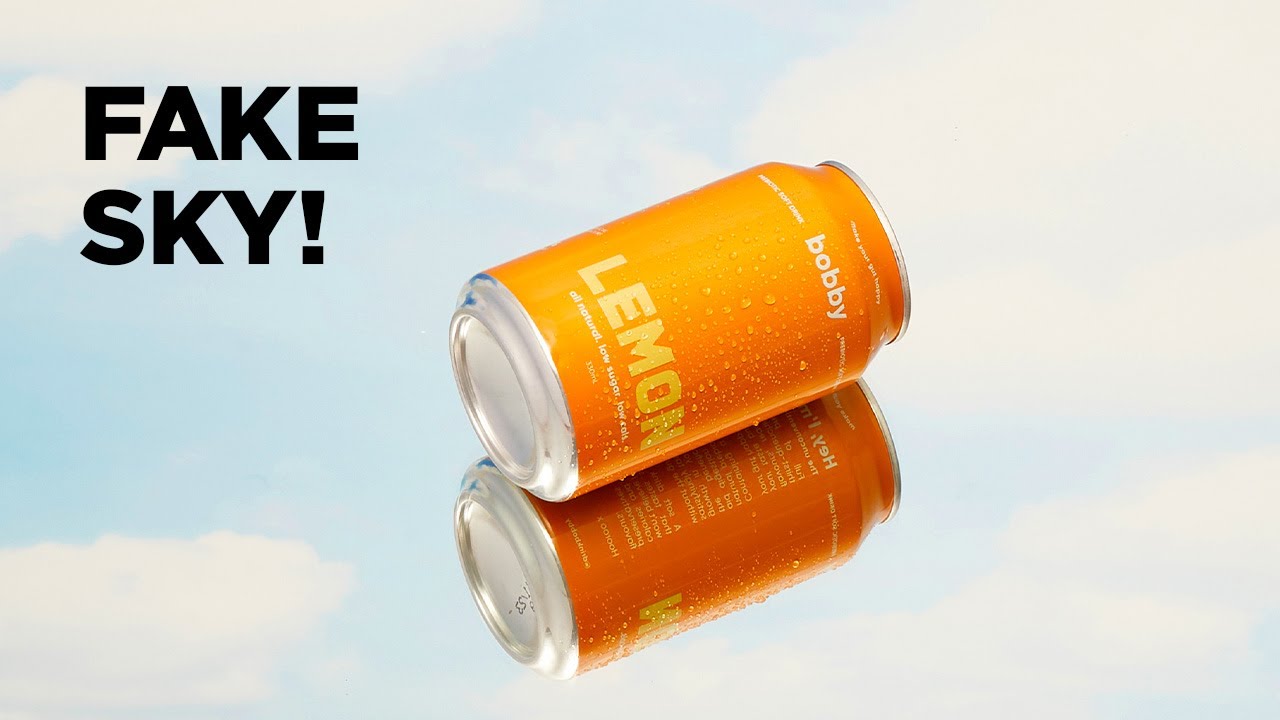 Creative Product Photography at home with a Mirror & Sky Backdrop
