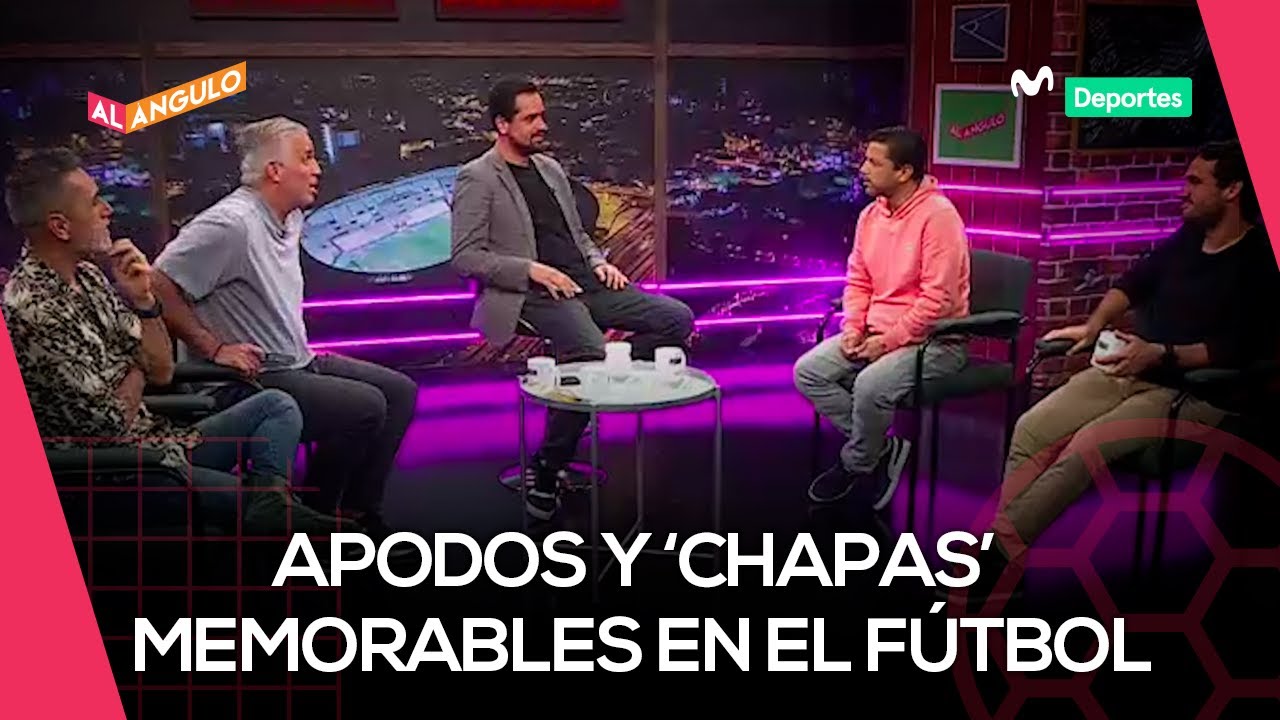 Apodos y 'CHAPAS' memorables en el FÚTBOL PERUANO | AL ÁNGULO ⚽🥅