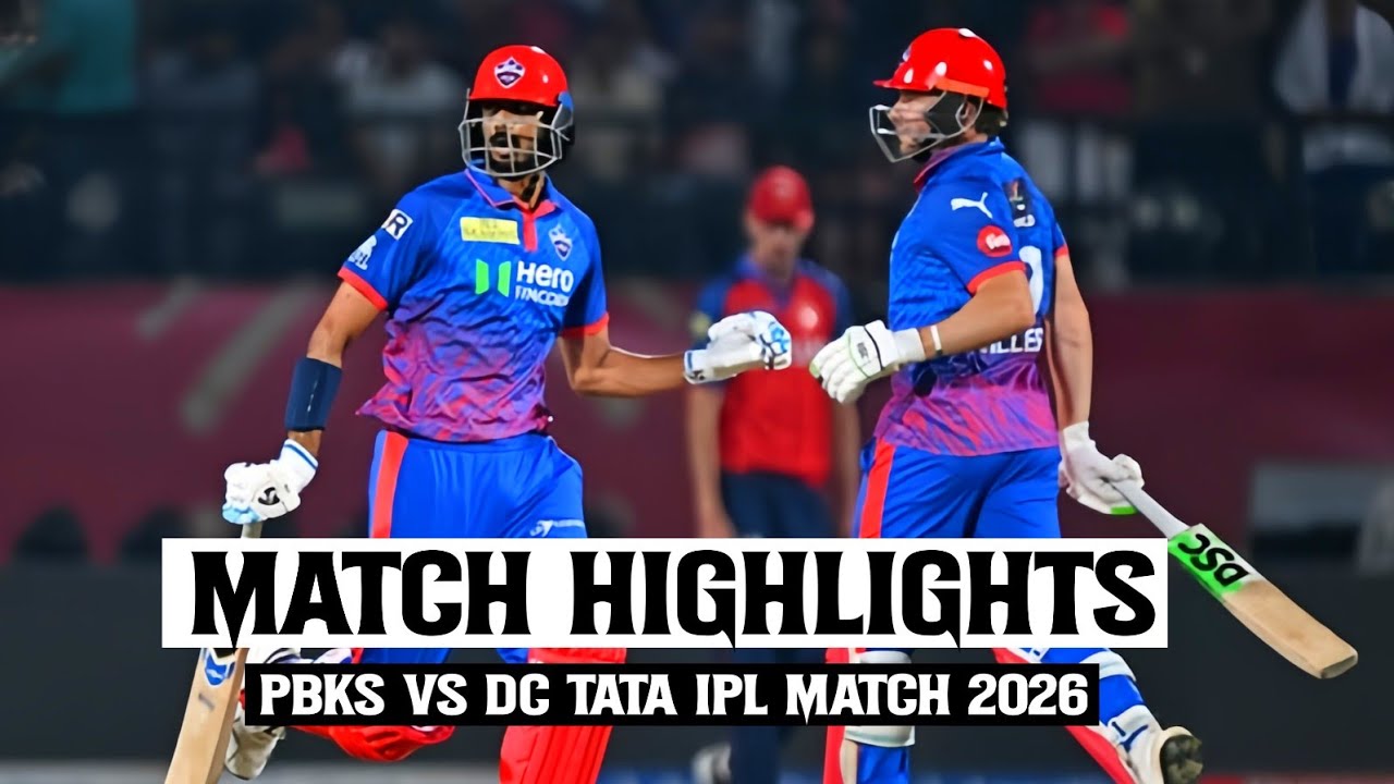 PBKS 🆚 DC IPL 55th Match Highlights 2026 || PBKS vs DC Full Match Highlights IPL 2026 || DC vs PBKS
