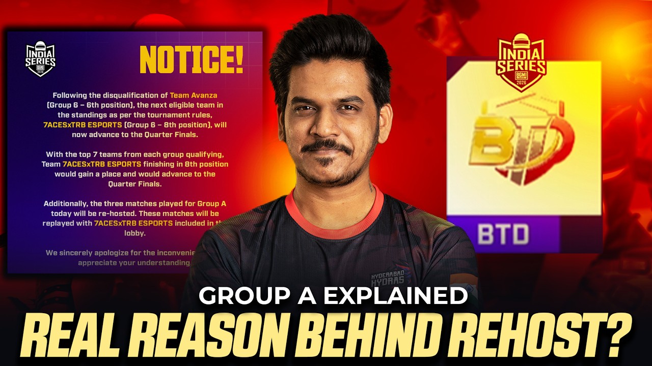 BGIS Quarter Finals Group A Rehost Explained | What Went Wrong?
