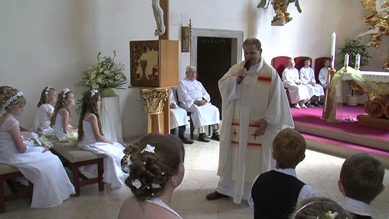 První sv  přijímání Velké Němčice 2014