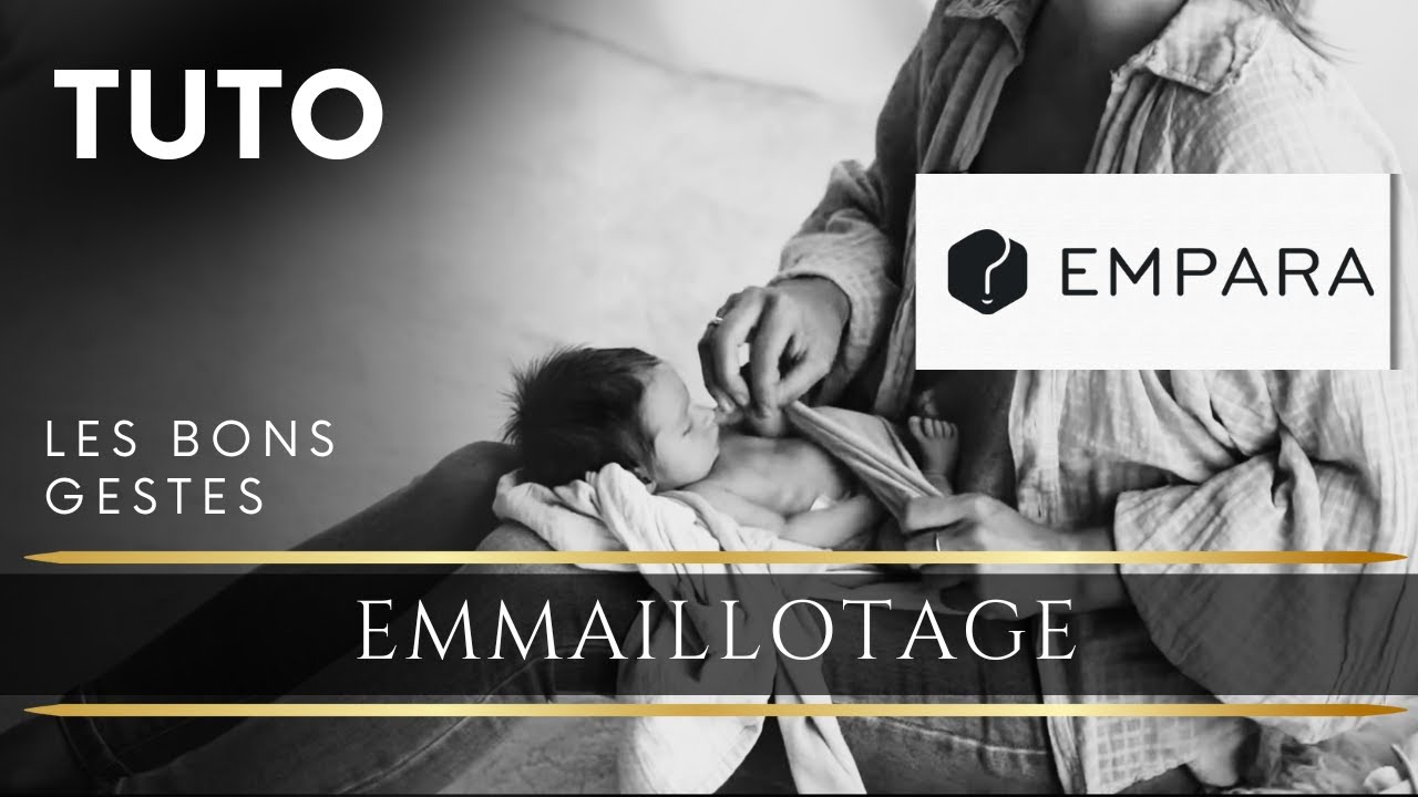 Emmaillotage bébé en shooting naissance (les bons gestes)