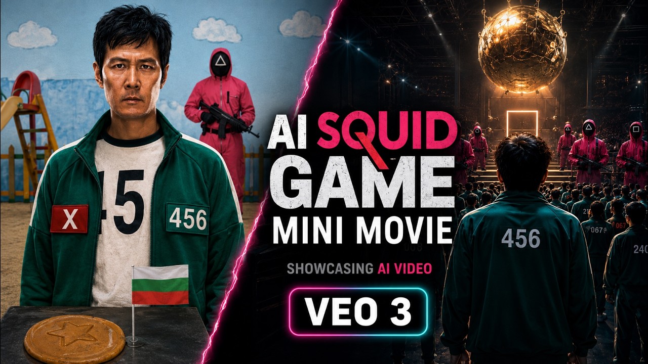 #456 Ги-Хун в Squid Game Bulgaria,Последният Залог (Пародия) с AI част 1-ва