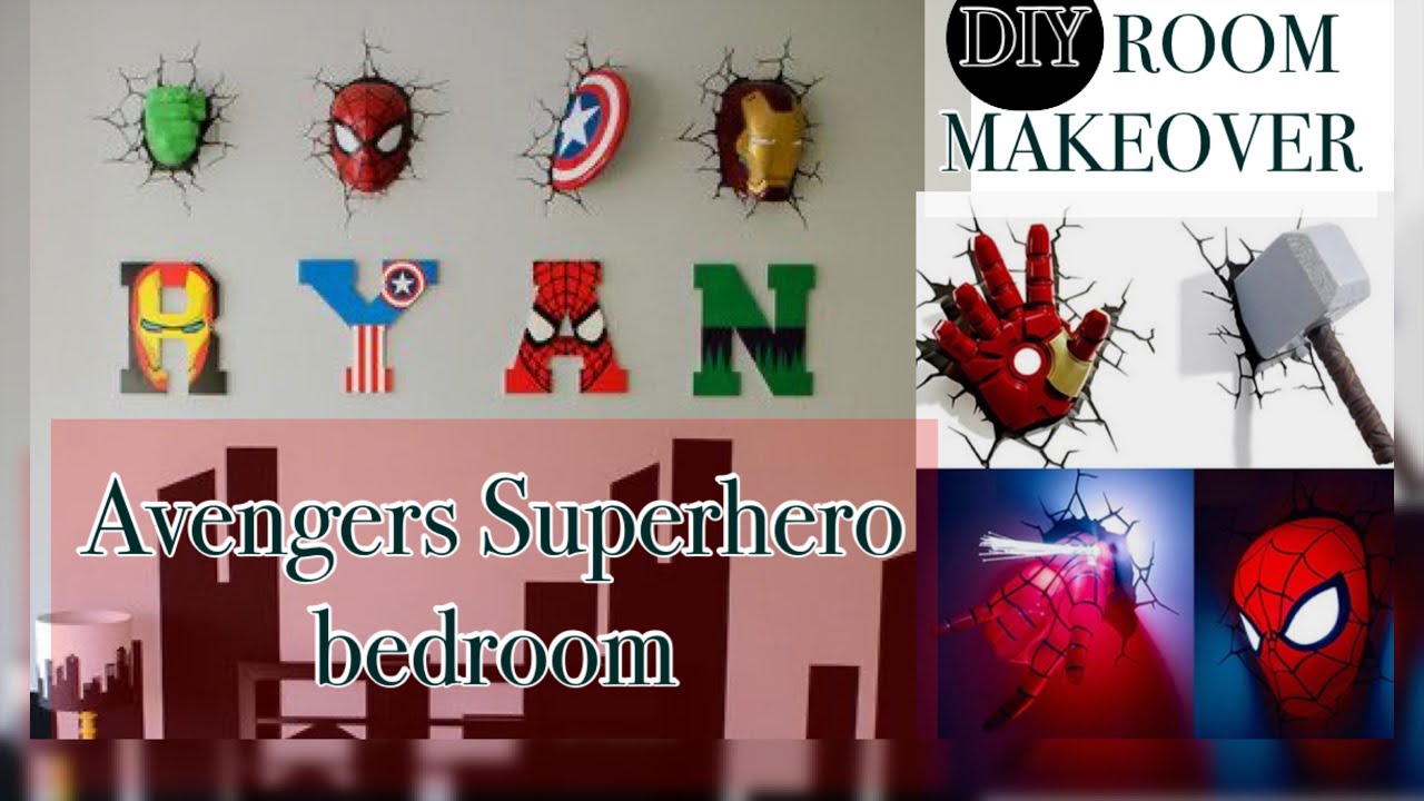 DIY Avengers Room Transformation | Marvel Fan Edition