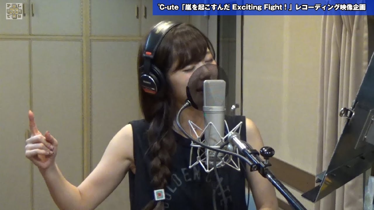 MUSIC+73  ℃-ute「嵐を起こすんだ Exciting Fight！」REC映像（ボーカル編）、カントリー・ガールズ「音楽用語講座」、因幡晃、中島卓偉ライブ映像他 (10/02/2015)