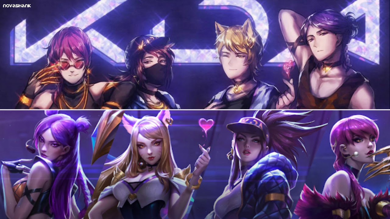 K/DA POP STARS / COVER MALE VS GIRL / League of Legends