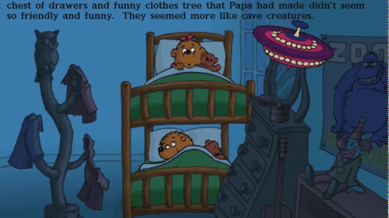 Living Books: The Berenstain Bears in the Dark - Part 6 (Gameplay/Walkthrough)