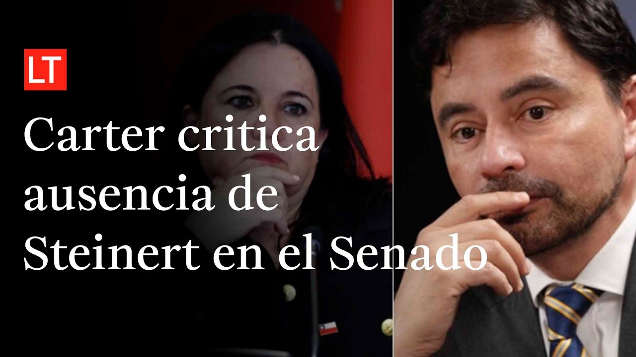 &ldquo;Es un error impresentable&rdquo;: Carter critica ausencia de Seguridad tras fallida sesi&oacute;n en el Senado