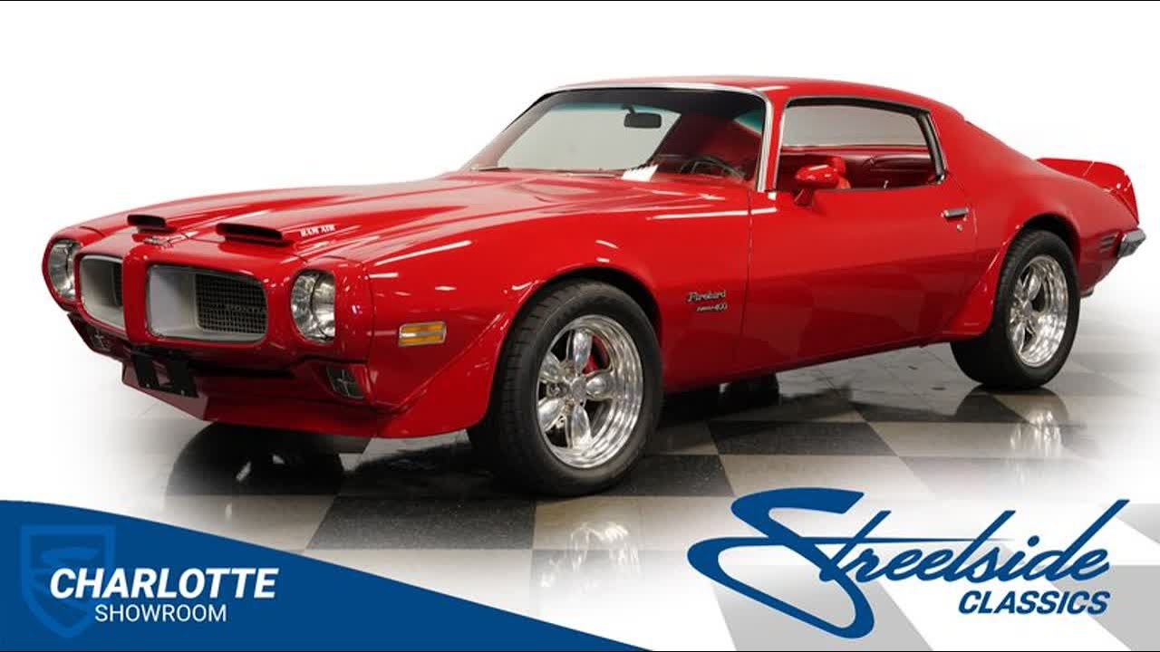 1970 Pontiac Firebird Formula 400 Restomod 9734-CHA for sale | Charlotte, Atlanta, Dallas, Tamp...