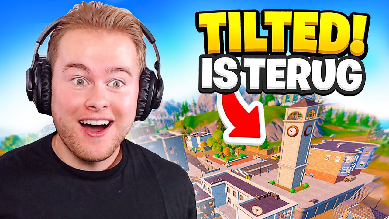 WE PAKKEN IEDEREEN AAN IN TILTED TOWERS! 🏆 (Fortnite Battle Royale)