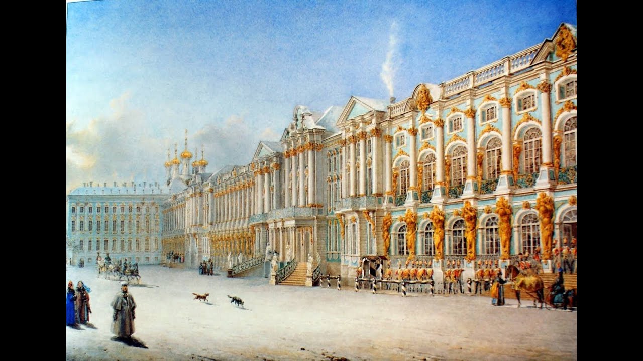 Alla residenza degli zar di Tsarskoe Selo (Pushkin), vicino a San Pietroburgo