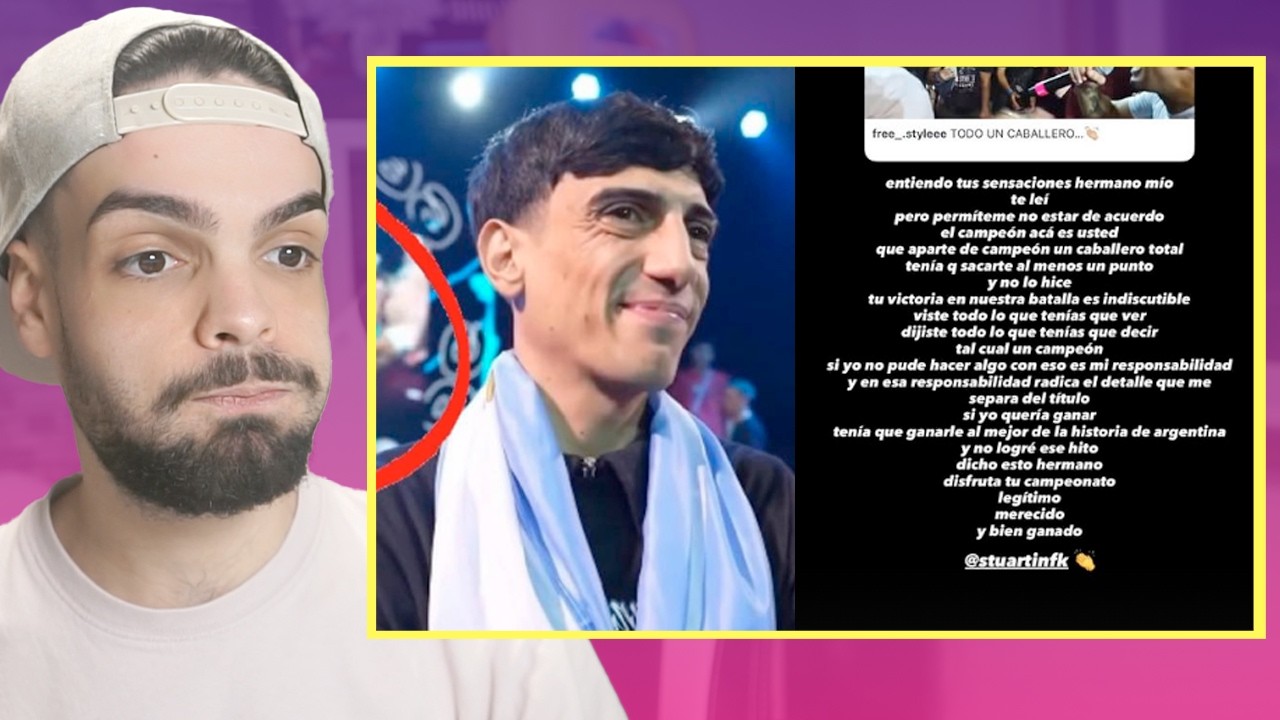 🚨TEOREMA RESPONDIÓ a STUART por la POLÉMICA de FMS ARGENTINA🚨 🔥ME GANASTE INDISCUTIBLEMENTE🔥