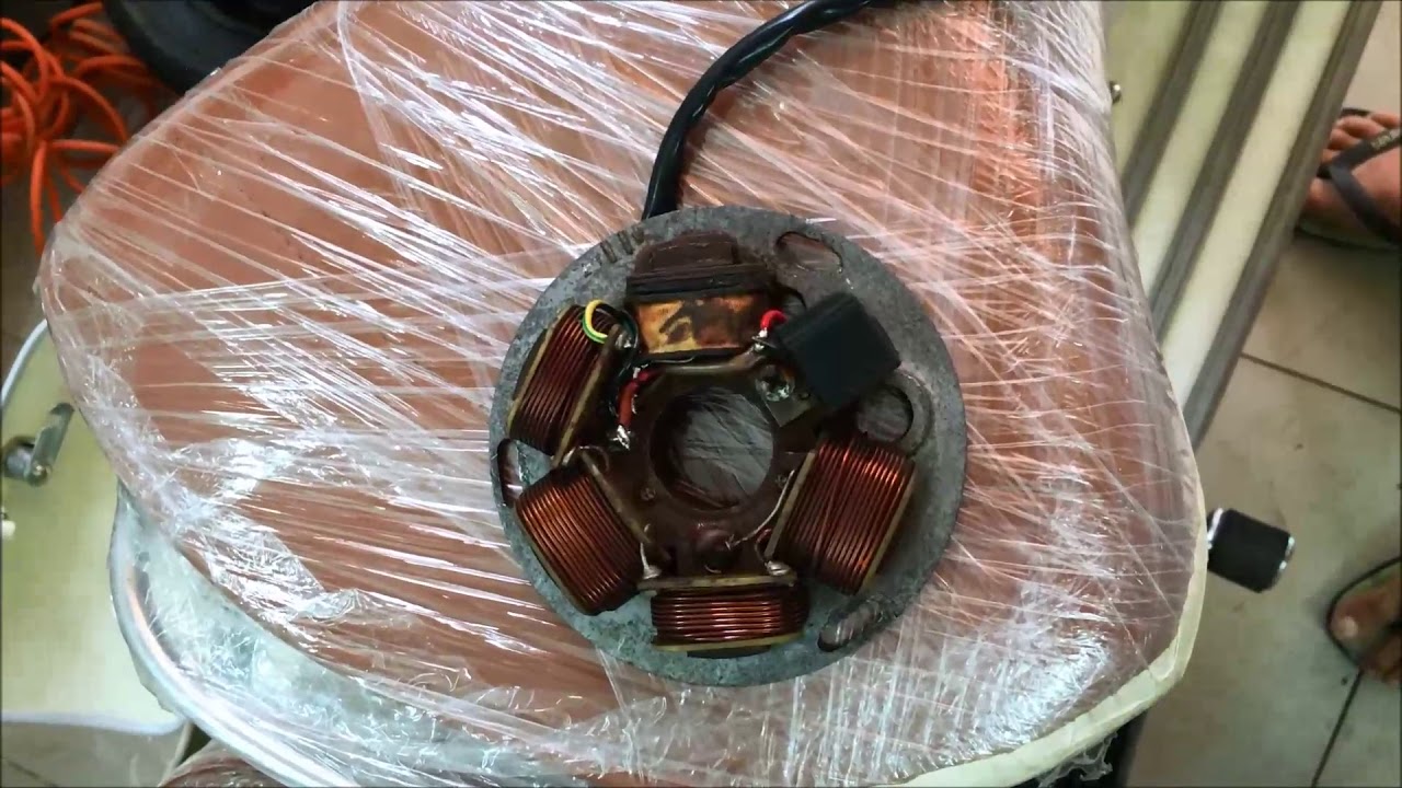 Replacing stator CDI stator plate on vintage vespa (or PX)