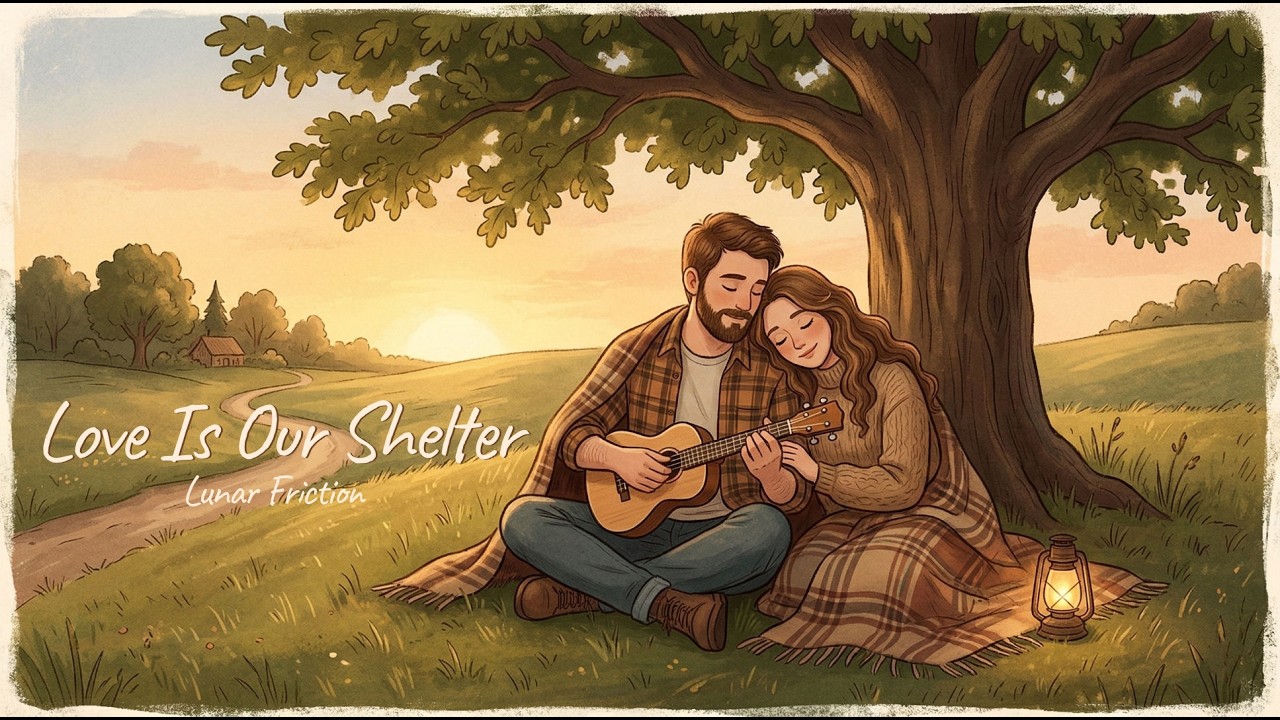 Love Is Our Shelter - love acoustic ukulele music -Lunar Friction #music #lovesong #ukulele