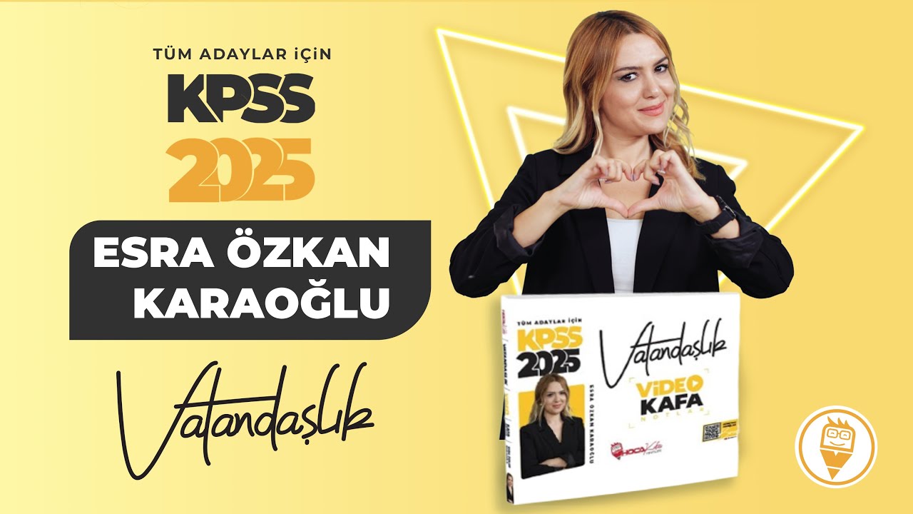 50) İnsan Hakları Hukuku 1 - Esra Özkan Karaoğlu (KPSS VATANDAŞLIK) 2025