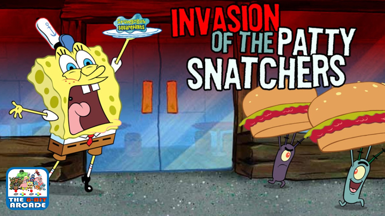SpongeBob SquarePants: Invasion of the Patty Snatchers - Chum Bots Everywhere (Nickelodeon Games)