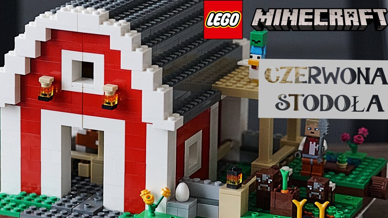 Lego Minecraft 21187 Czerwona Stodoła