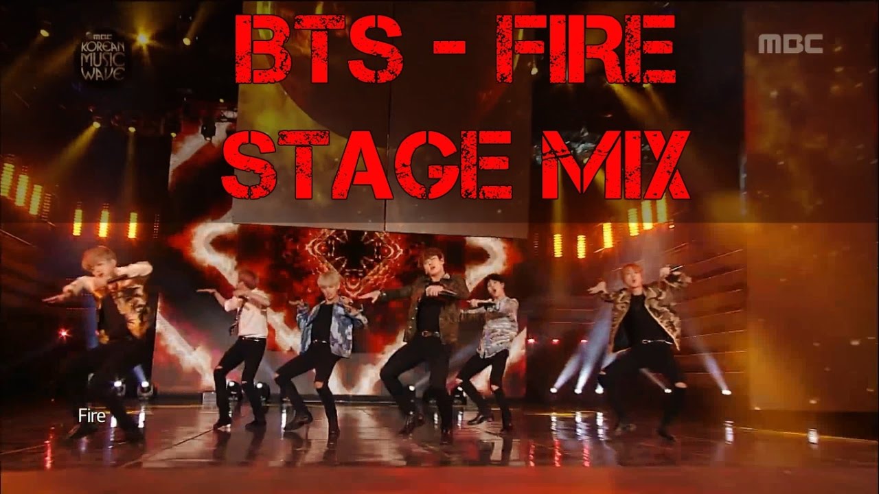 BTS(방탄소년단) - FIRE (불타오르네) 15 in 1 Live compilation/stage mix