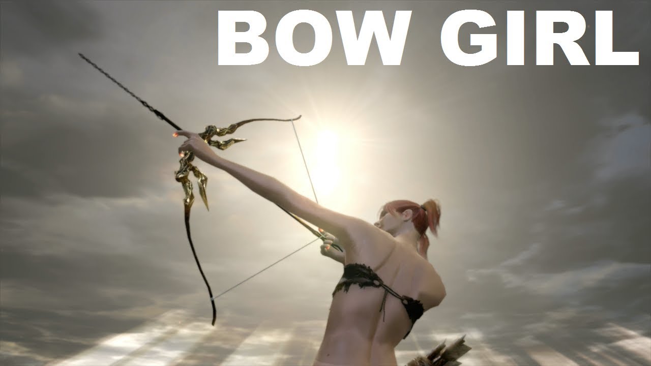 Dark Souls: Remastered - World's STRONGEST Archer Girl VS. All Bosses - BEST Bow Build