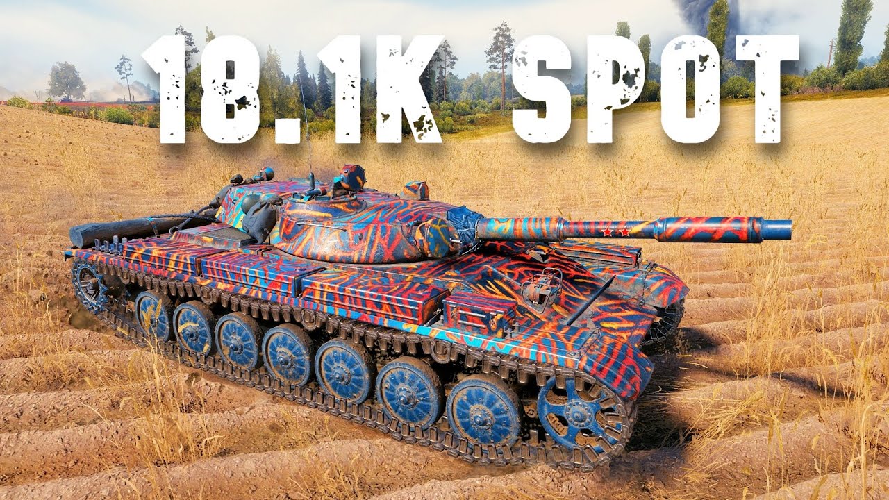 World of Tanks T-100 LT  - 18,1K Spot Damage