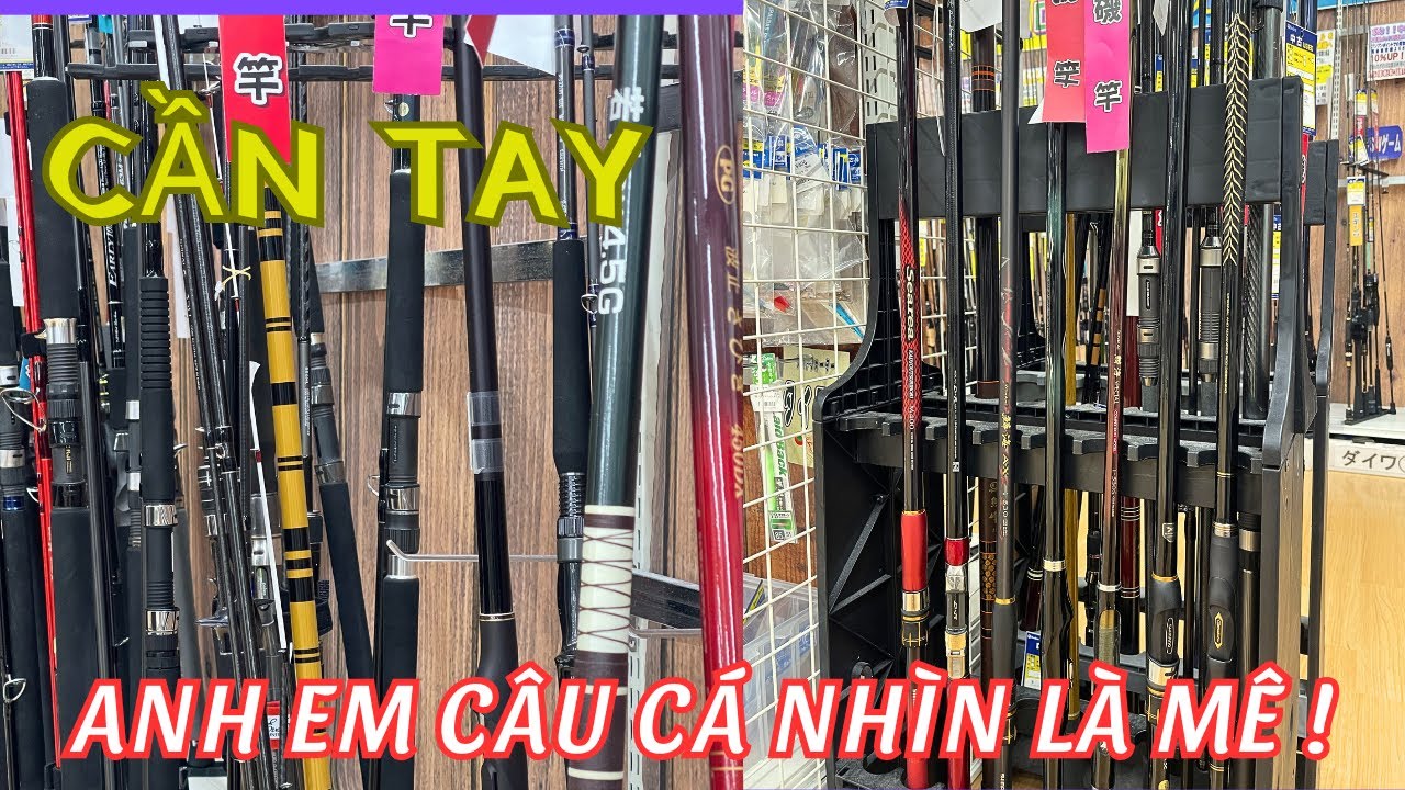 Review CẦN TAY Nhật Bản – Độ Cứng, Thương Hiệu, Và Thực Tế Tại Cửa Hàng