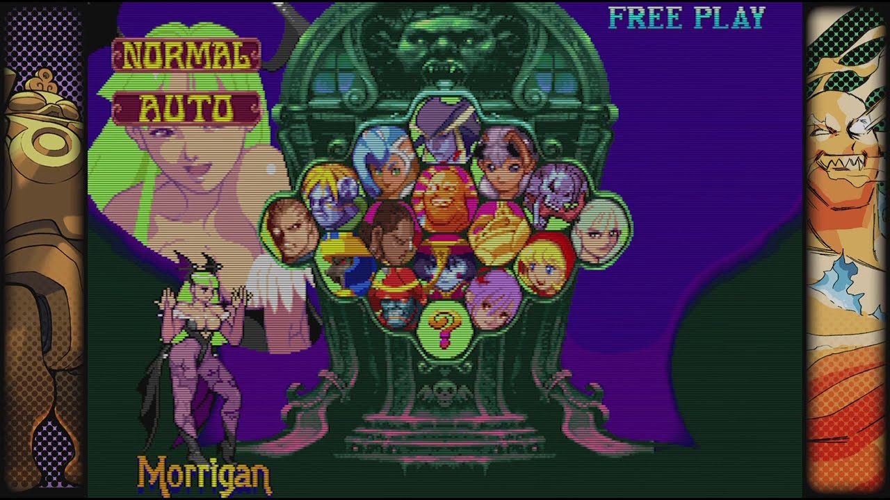 CAPCOM FIGHTING COLLECTION_モリガン