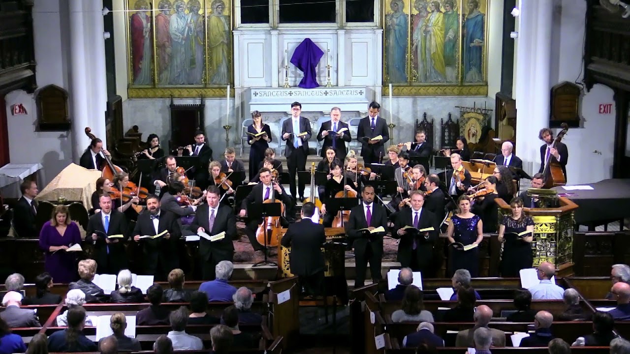 “Wir setzen uns mit Tränen nieder” from St. Matthew Passion - TENET Vocal Artists and the Sebastians