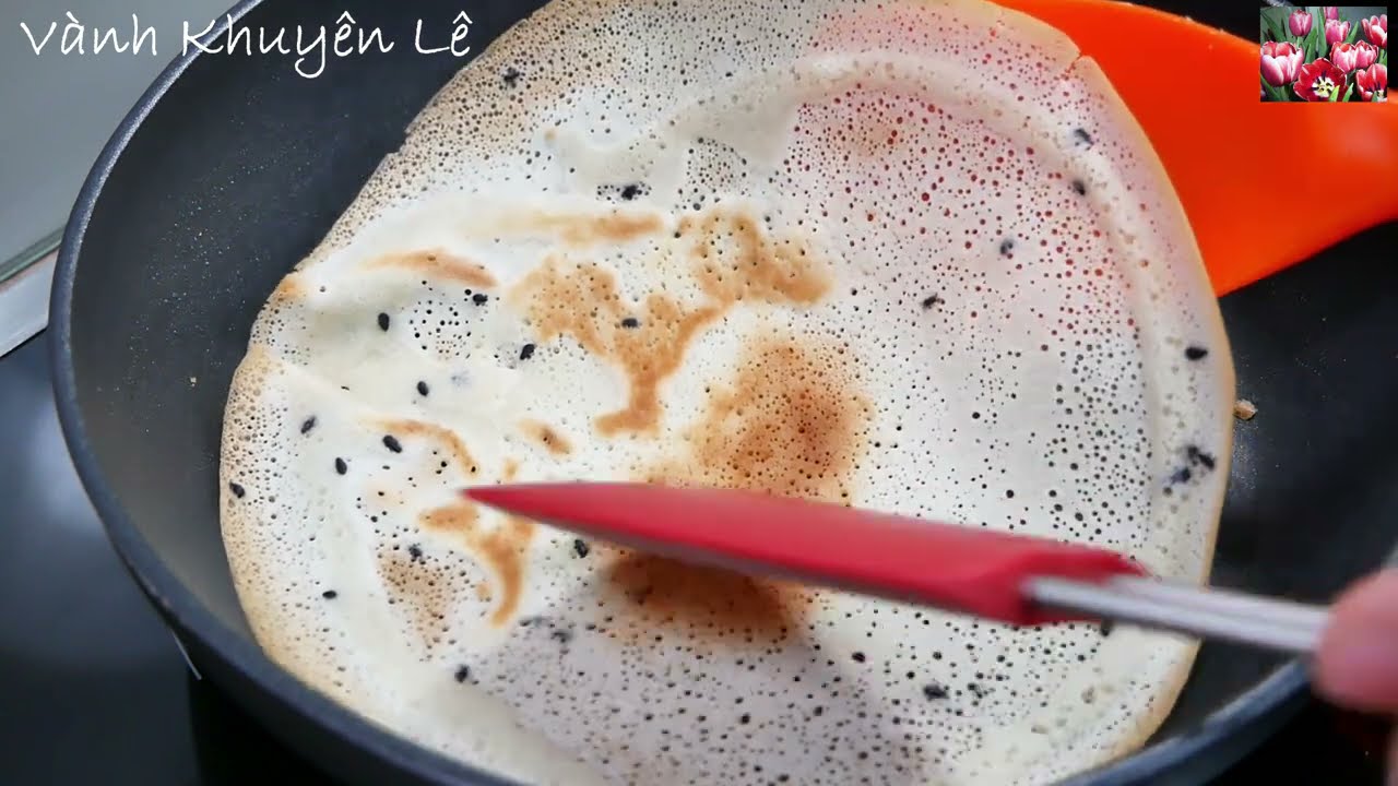 Không cần Máy, Không Khuôn, Làm Bánh Kẹp Cuốn thơm giòn, Bánh Ốc Quế Crispy Waffle, Vanh Khuyen